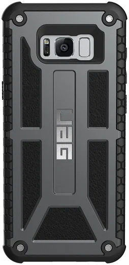 Urban Armor Gear Monarch Hoesje Samsung Galaxy S8 Plus Graphite afbeelding 2