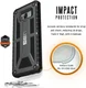 Urban Armor Gear Monarch Hoesje Samsung Galaxy S8 Plus Graphite afbeelding 5