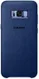 Samsung Galaxy S8 Plus Alcantara Cover Blauw Origineel afbeelding 2