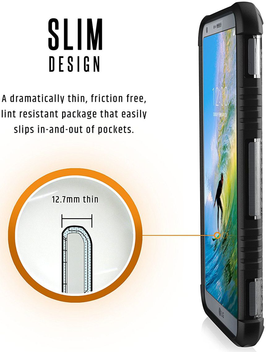 UAG Plasma Case LG G6 Ice afbeelding 6