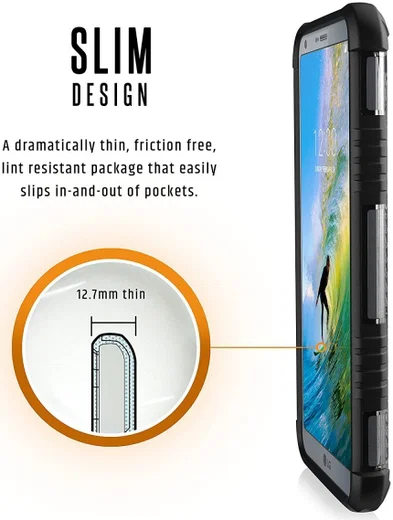 UAG Plasma Case LG G6 Ice afbeelding 6