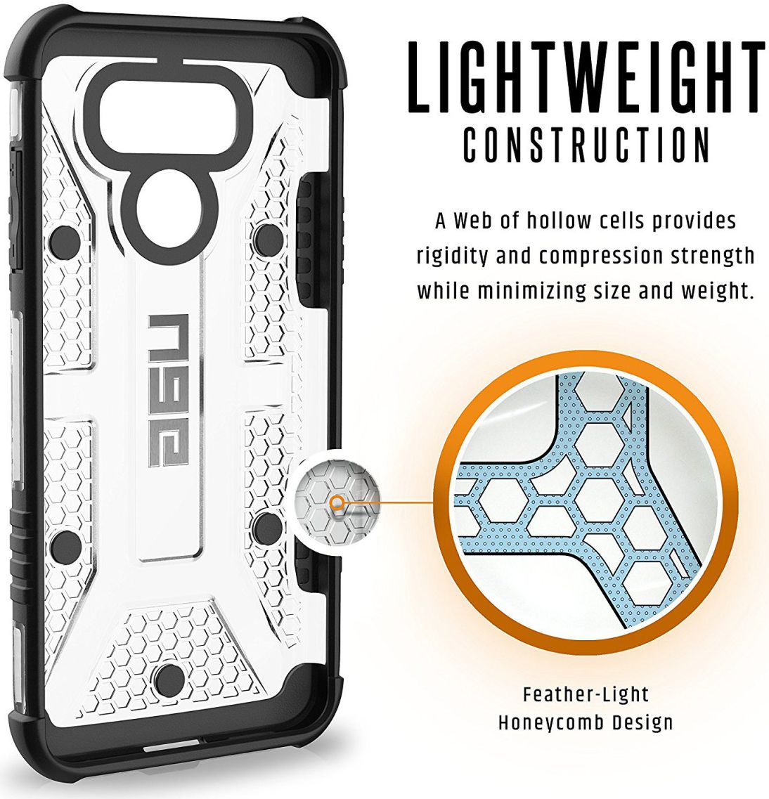 UAG Plasma Case LG G6 Ice afbeelding 7