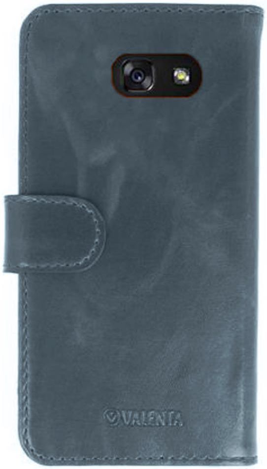 Valenta Classic Luxe Samsung Galaxy A5 2017 Hoesje Leer Bookcase Blauw afbeelding 4