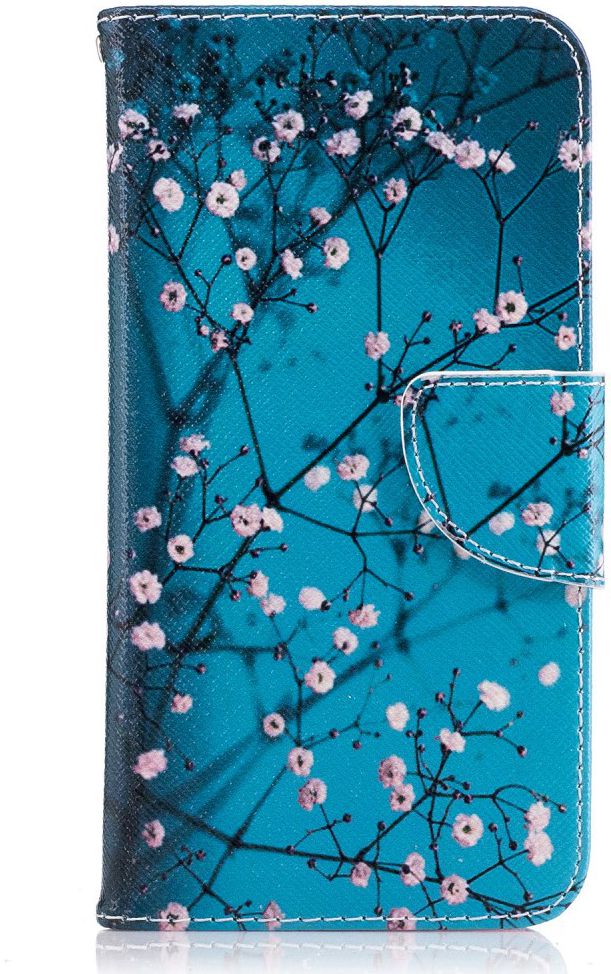 Huawei P10 Lite Portemonnee Hoesje Tree afbeelding 1