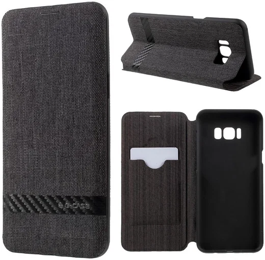 Samsung Galaxy S8 Plus G-CASE met Kaarthouder Zwart afbeelding 5