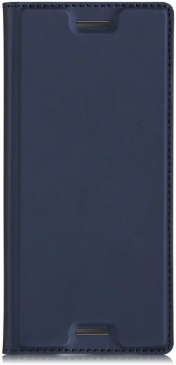 Sony Xperia XA1 Stijlvol Portemonnee Hoesje Blauw afbeelding 10