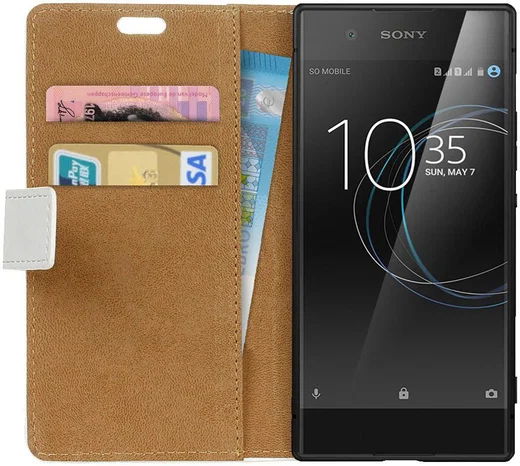 Sony Xperia XA1 Portemonnee Hoesje Boom afbeelding 2
