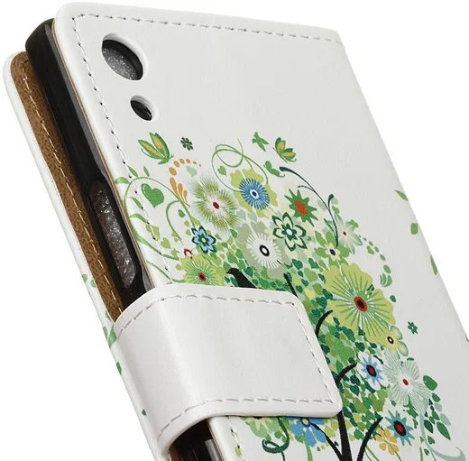 Sony Xperia XA1 Portemonnee Hoesje Boom afbeelding 5