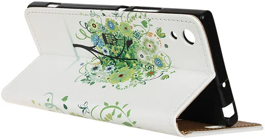 Sony Xperia XA1 Portemonnee Hoesje Boom afbeelding 6