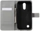 LG K10 (2017) Portemonnee Hoesje Blue Butterflies afbeelding 4