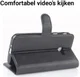 Samsung Galaxy Xcover 4/4s Lychee Portemonnee Hoesje Zwart afbeelding 7