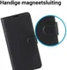 Samsung Galaxy Xcover 4/4s Lychee Portemonnee Hoesje Zwart afbeelding 8