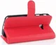 Samsung Galaxy Xcover 4/4s Lychee Portemonnee Hoesje Rood afbeelding 7