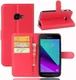 Samsung Galaxy Xcover 4/4s Lychee Portemonnee Hoesje Rood afbeelding 8