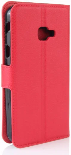 Samsung Galaxy Xcover 4/4s Lychee Portemonnee Hoesje Rood afbeelding 10