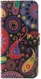 Motorola Moto G5 Plus Portemonnee Hoesje Paisley afbeelding 1