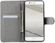 Huawei P10 Portemonnee Print Hoesje White Flowers afbeelding 2
