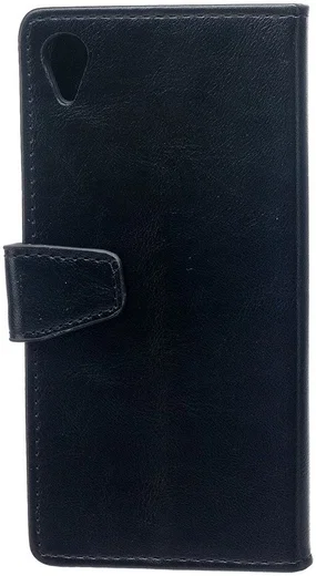 Sony Xperia L1 Portemonnee Hoesje Zwart afbeelding 3