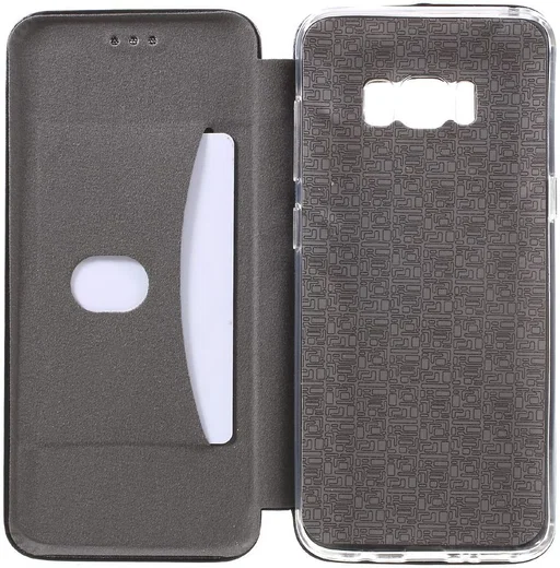 Stijlvol Samsung Galaxy S8 Portemonnee Hoesje Zwart afbeelding 2
