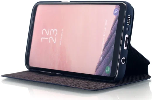 Samsung Galaxy S8 G-CASE met Kaarthouder Blauw afbeelding 7