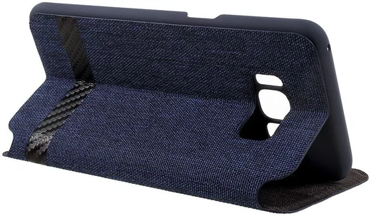 Samsung Galaxy S8 G-CASE met Kaarthouder Blauw afbeelding 12