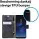 Samsung Galaxy S8 Vintage Bookcase Grijs afbeelding 5