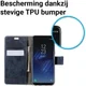 Samsung Galaxy S8 Vintage Bookcase Blauw afbeelding 5