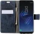 Samsung Galaxy S8 Vintage Bookcase Blauw afbeelding 1