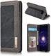 Samsung Galaxy S8 Canvas Portemonnee Hoesje Zwart afbeelding 3