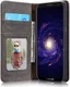Samsung Galaxy S8 Canvas Portemonnee Hoesje Zwart afbeelding 1