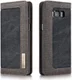 Samsung Galaxy S8 Canvas Portemonnee Hoesje Zwart afbeelding 5