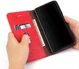 Samsung Galaxy S8 Vintage Portemonnee Hoesje Rood afbeelding 4