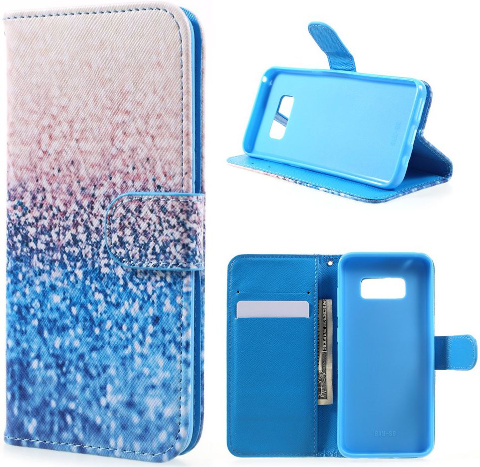 Samsung Galaxy S8 Wallet Flash Powder afbeelding 1