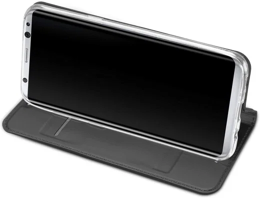 Dux Ducis Samsung Galaxy S8 Premium Bookcase Grijs afbeelding 4