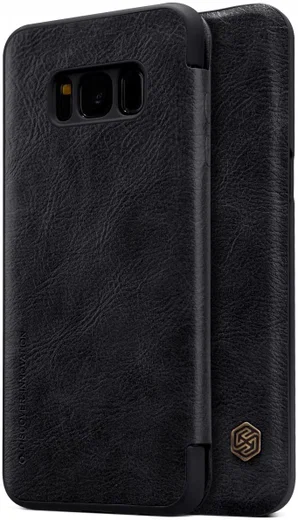 Nillkin Qin Series Flip Hoesje Samsung Galaxy S8 Zwart afbeelding 2