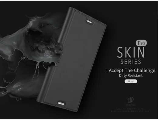 Dux Ducis Sony Xperia XZ Premium Bookcase Hoesje Grijs afbeelding 8