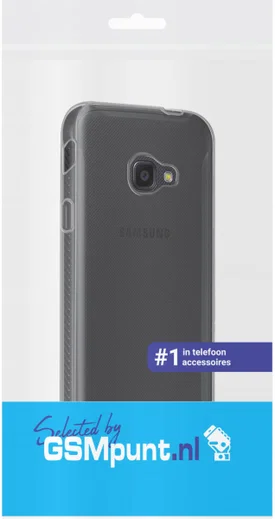 Samsung Galaxy Xcover 4/4s Transparant Hoesje afbeelding 3