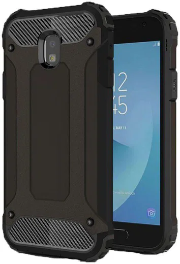 Samsung Galaxy J3 2017 Hybride Hoesje Zwart afbeelding 1