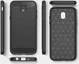 Samsung Galaxy J7 (2017) Geborsteld TPU Hoesje Zwart afbeelding 6