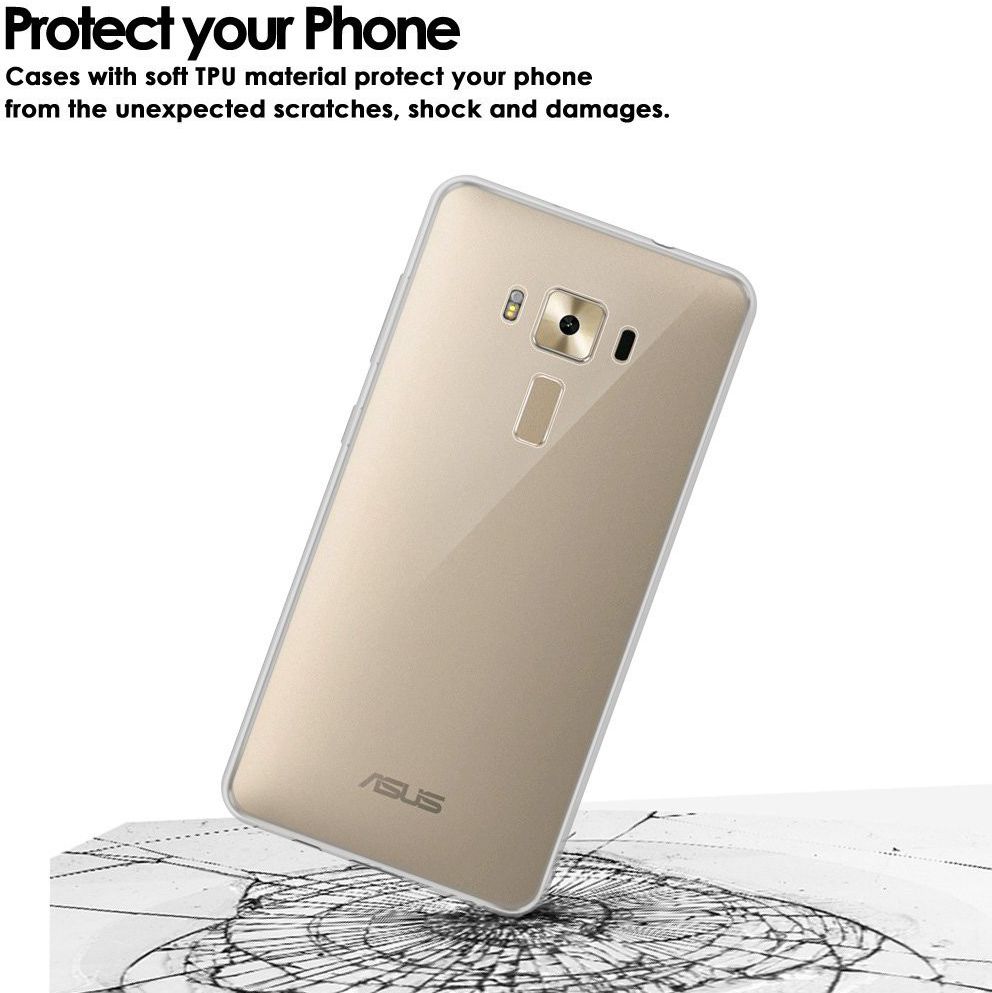 Asus Zenfone 3 (5.5) Hoesje Dun TPU Transparant afbeelding 3