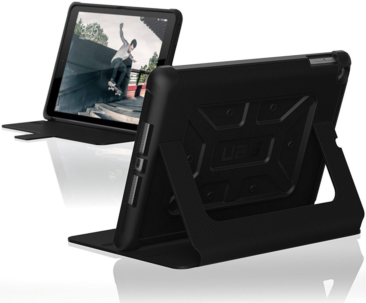 UAG Metropolis Case Apple iPad 2017 / 2018 / Air / Air 2 Midnight afbeelding 1