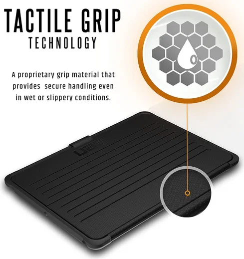 UAG Metropolis Case Apple iPad 2017 / 2018 / Air / Air 2 Midnight afbeelding 4