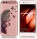 Hauwei P10 TPU Back Cover Feathers afbeelding 1