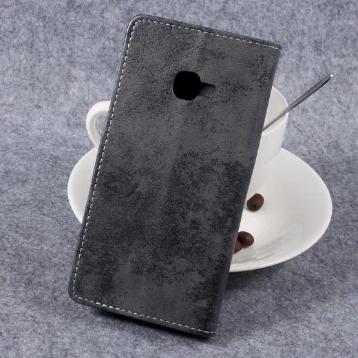 Vintage Bookcase voor uw Samsung Galaxy Xcover 4/4s Grijs afbeelding 3