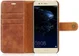 Huawei P10 Echt Leren Portemonnee Hoesje Bruin afbeelding 6