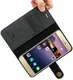 Huawei P8 Lite (2017) Echt Leren Portemonnee Hoesje Zwart afbeelding 13