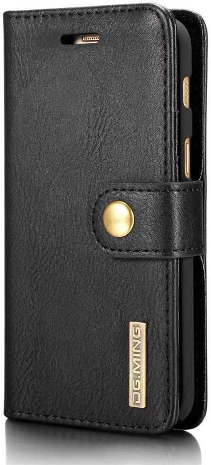 Samsung Galaxy A3 (2017) Echt Leren Portemonnee Hoesje Zwart afbeelding 2