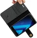 Samsung Galaxy A3 (2017) Echt Leren Portemonnee Hoesje Zwart afbeelding 11