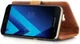 Samsung Galaxy A3 (2017) Echt Leren Portemonnee Hoesje Bruin afbeelding 3