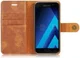 Samsung Galaxy A3 (2017) Echt Leren Portemonnee Hoesje Bruin afbeelding 6